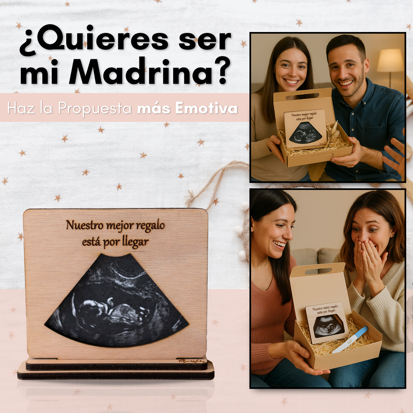 Marco de ecografía personalizado