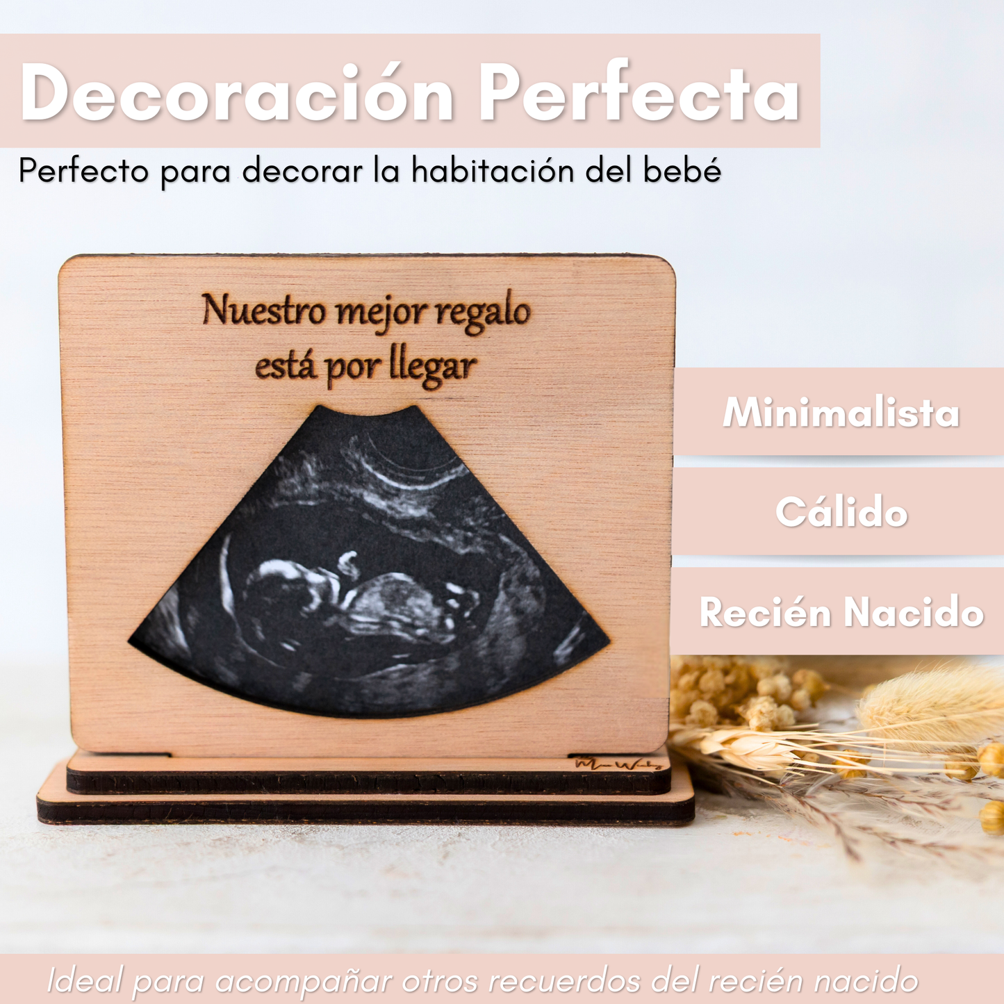 Marco de ecografía personalizado