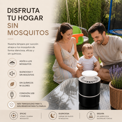 LÁMPARA ANTIMOSQUITOS LED