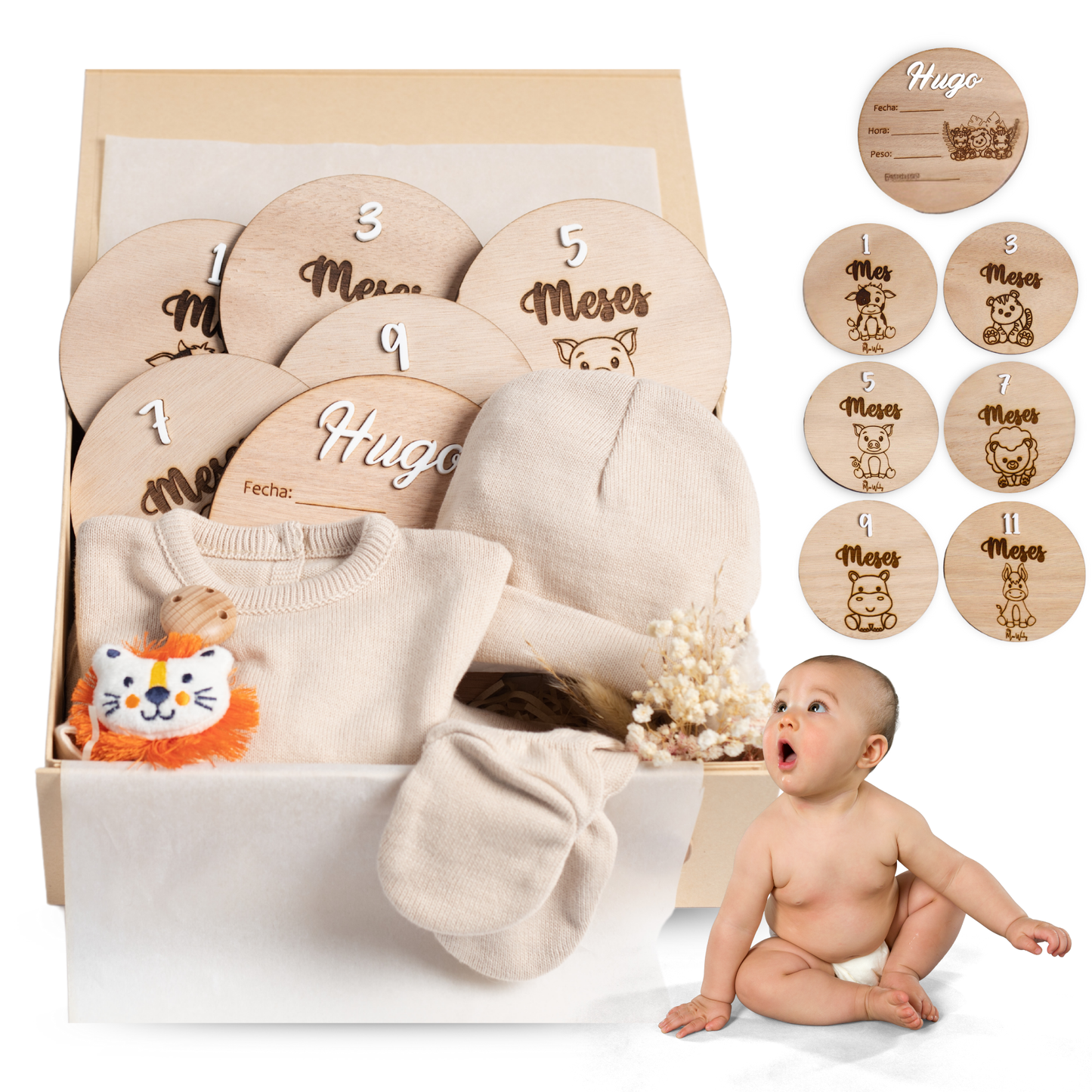 Set safari Baby Boy